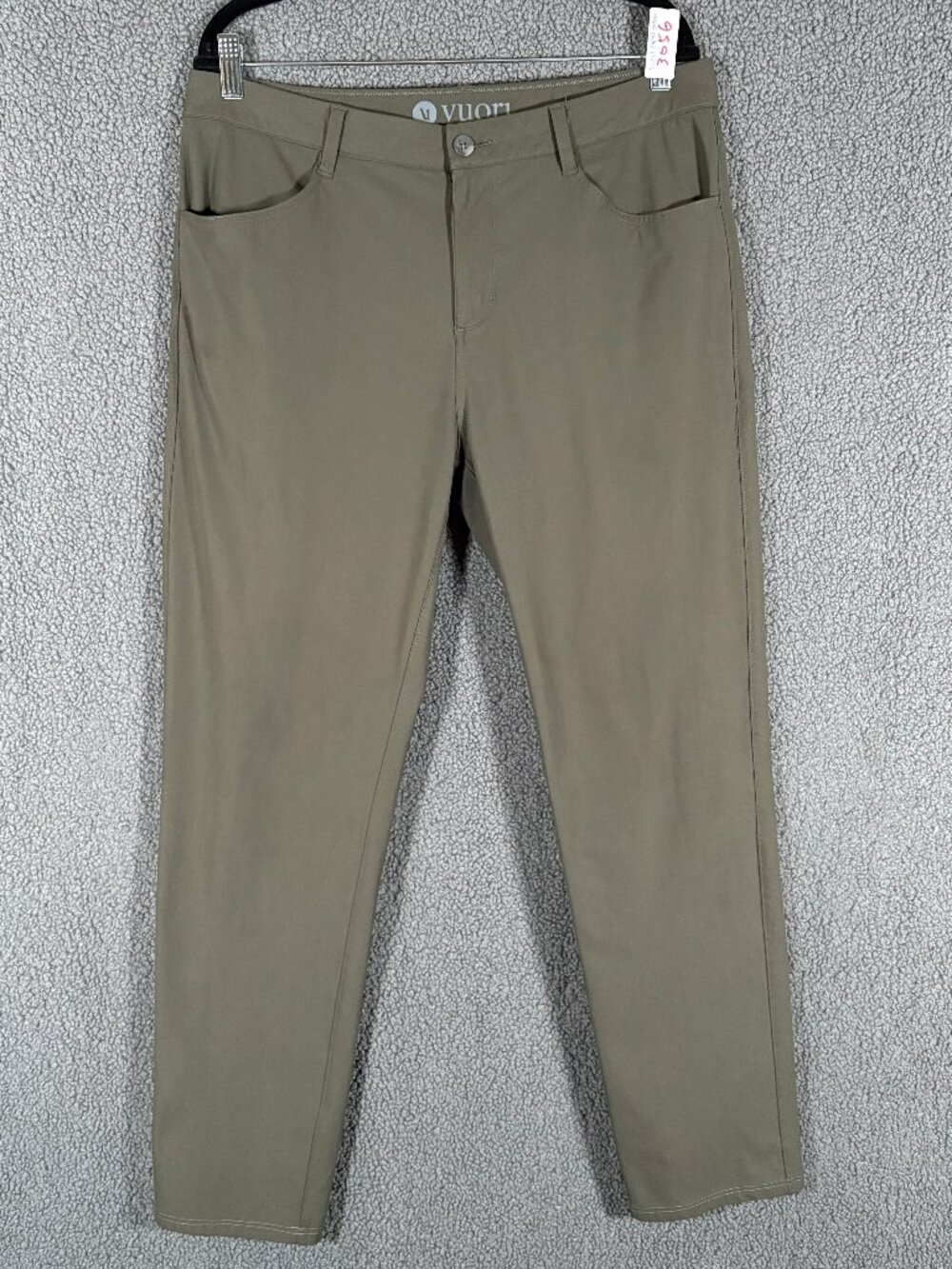 Vuori Meta Athletic Slim Trouser Pants - Men's Size 34*30 - Green